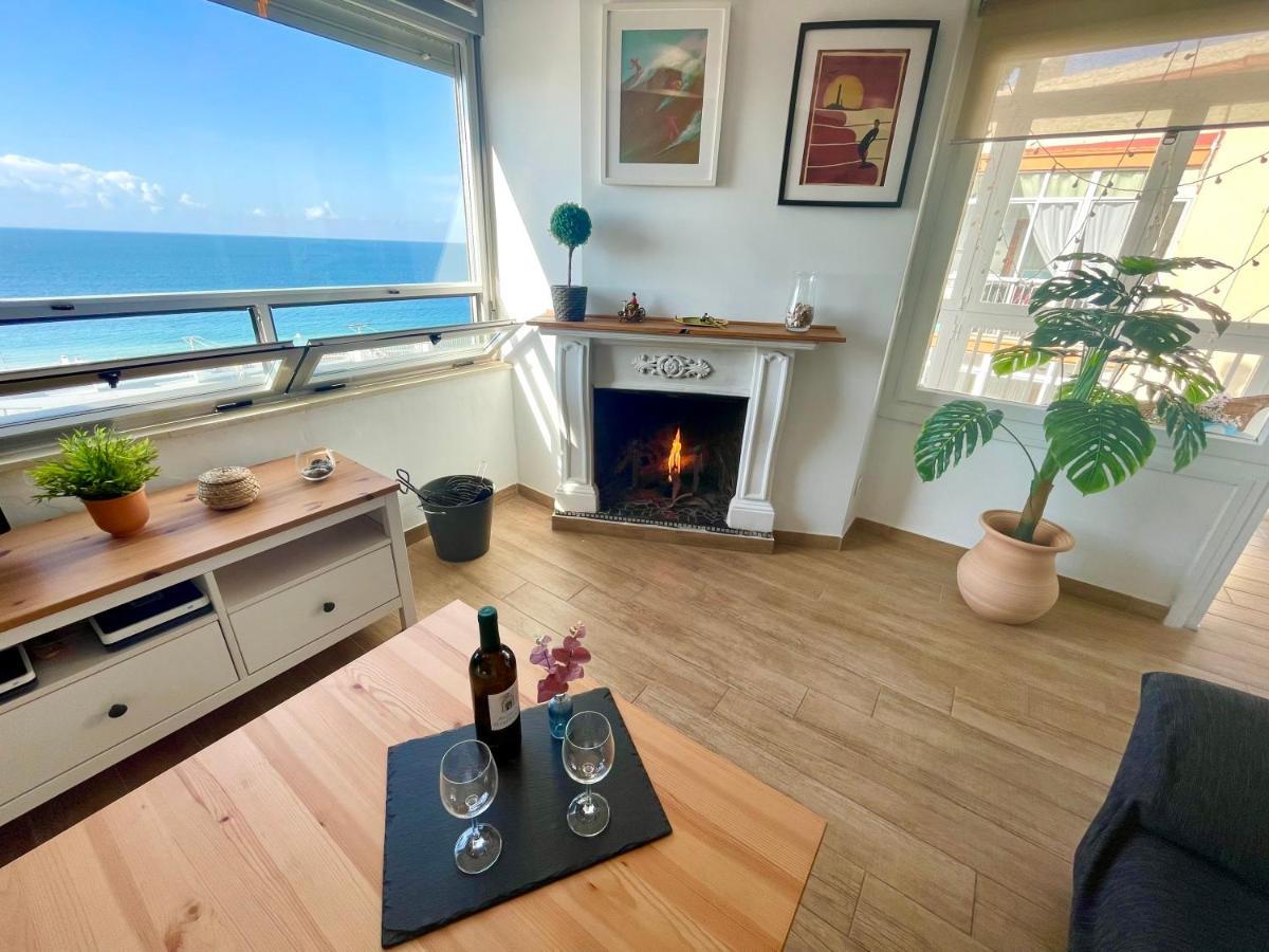 Gatu Casa Muse Junto A La Playa, Vista Al Mar, Aire Acc, Terraza, Wifi Y Chimenea " Preferente Mayores De 25 Anos Y Familias " El Puerto de Santa María Exterior foto